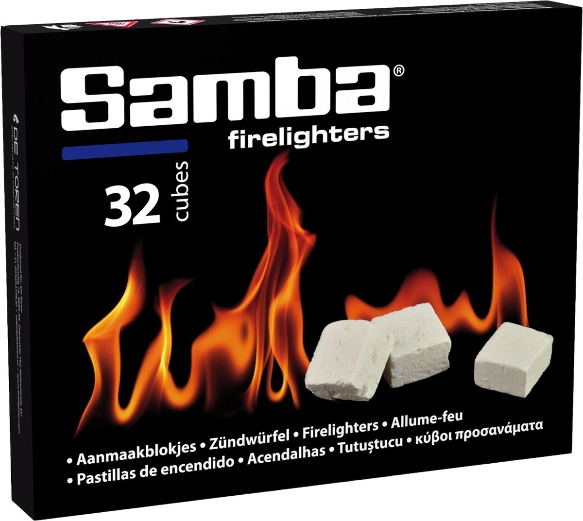 Samba Aanmaakblokjes Wit - Kerosine - 896 Stuks - Omdoos - Afbeelding 5