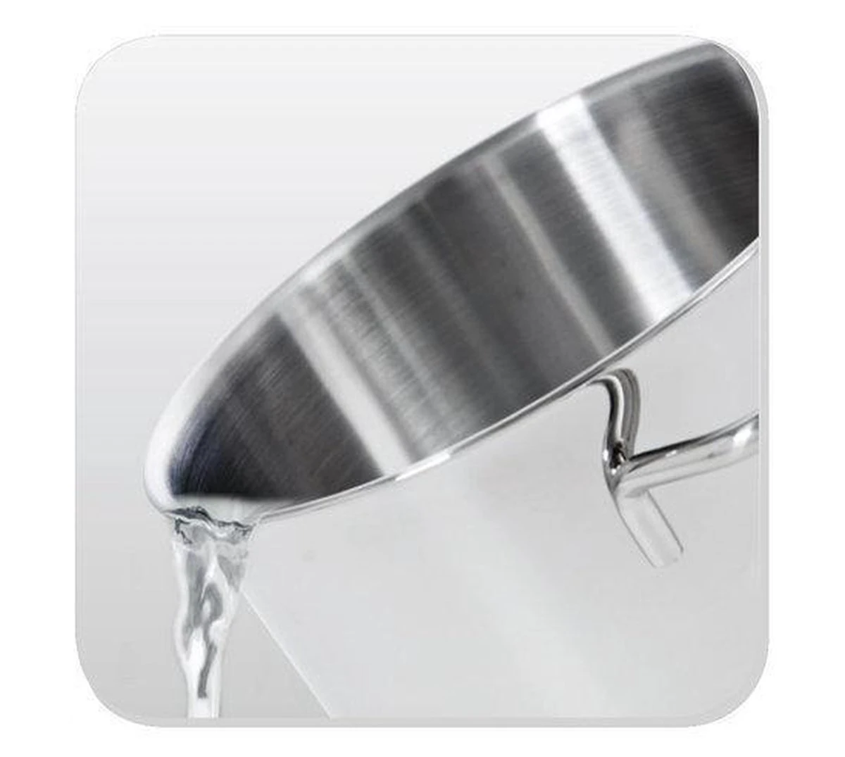 BK Profiline Kookpan Ø 14 Cm - RVS - Inductie - Afbeelding 8