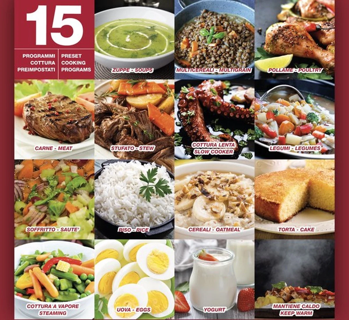 Beper P101COS001 - Multifunctionele Snelkookpan Met 15 Programma's - RVS - Afbeelding 8