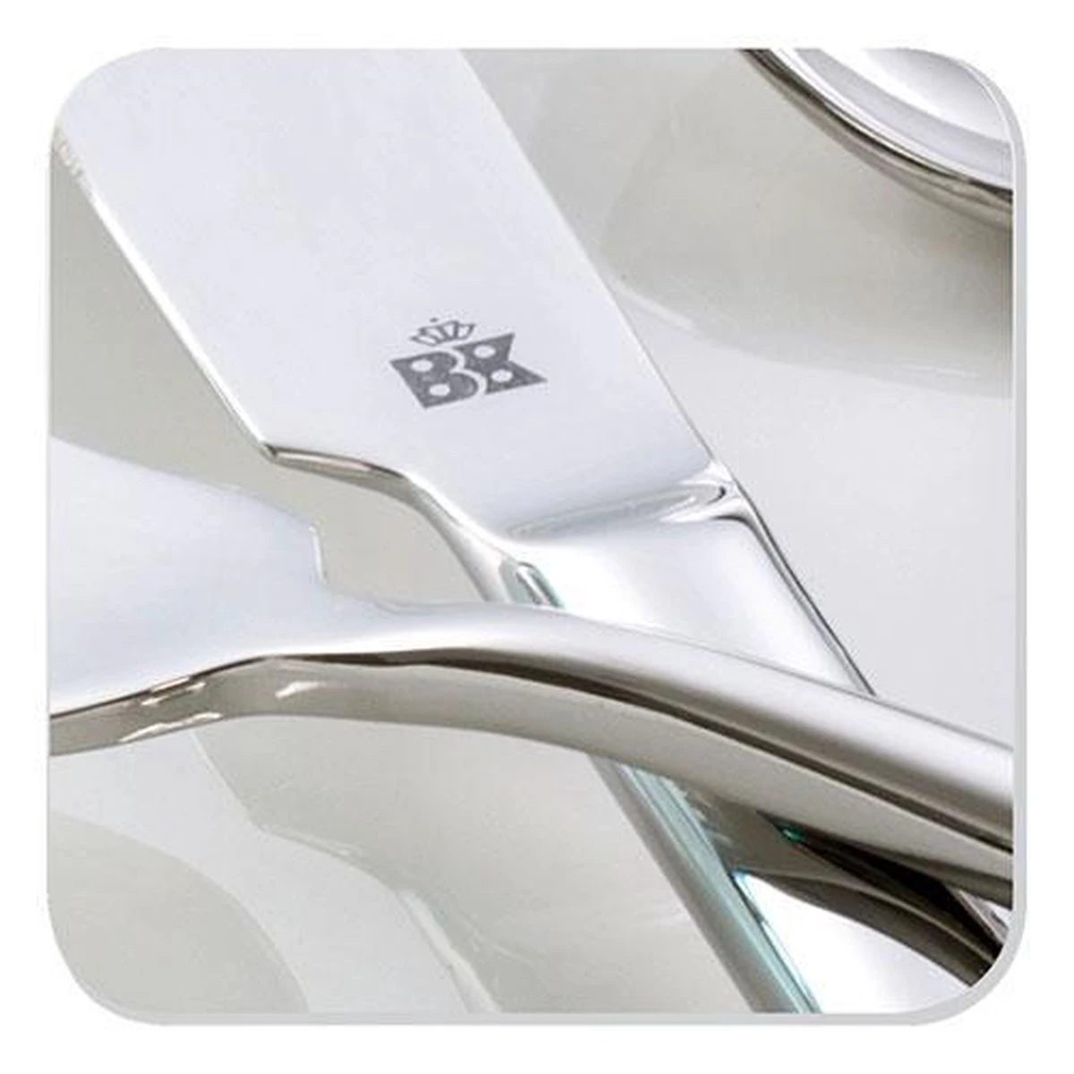 BK Waal Koffielepels - 6 Stuks - 18/10 Edelstaal - Afbeelding 2