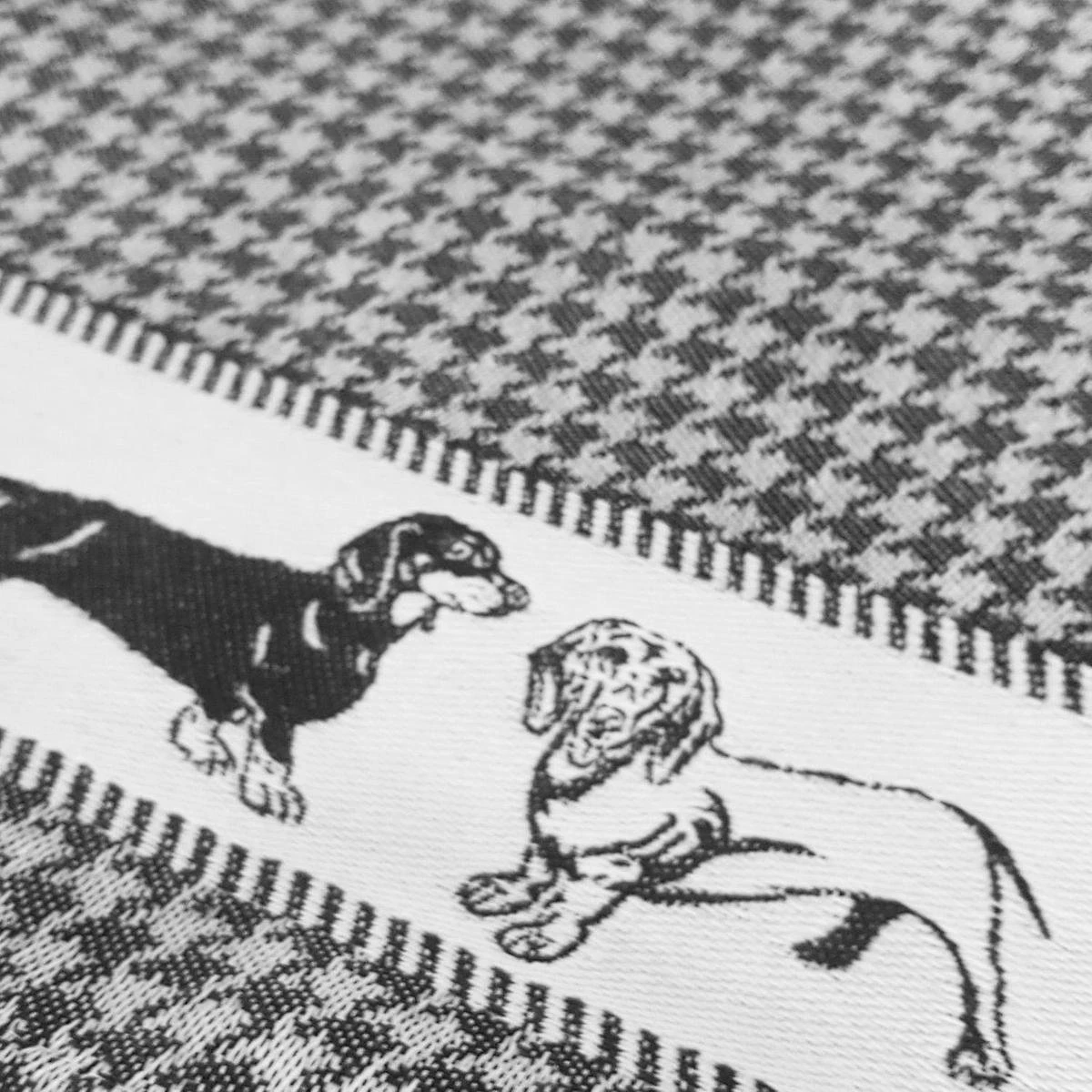 DDDDD Saar - 2x Theedoek & 2x Keukendoek - Black - Afbeelding 2