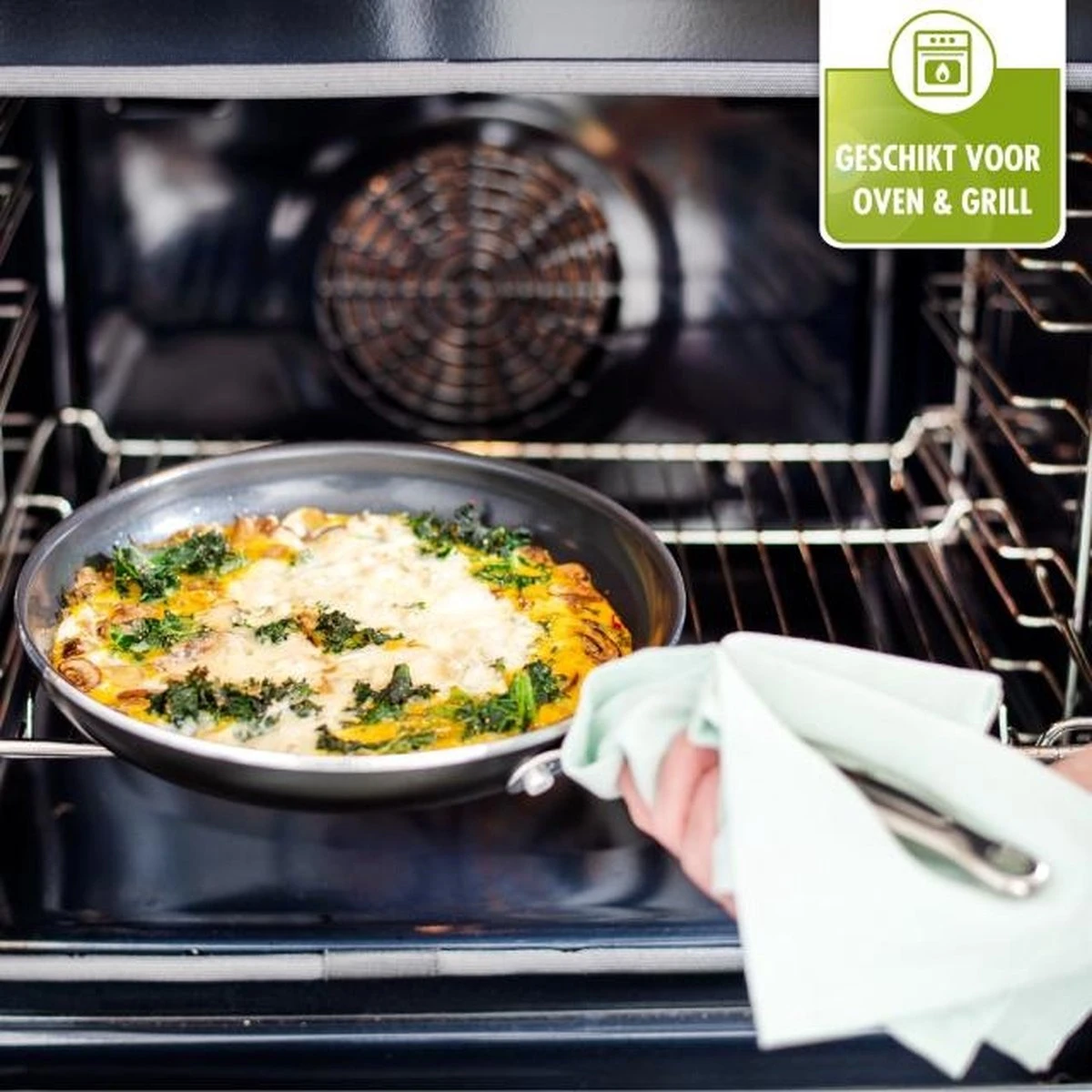 GreenPan Brussels Keramische Koekenpan - Ø30 Cm - PFAS-vrij - Afbeelding 9