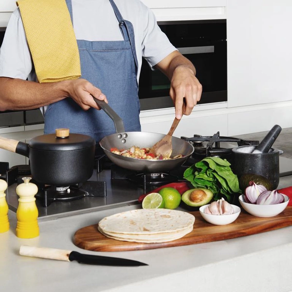 DeBuyer Mineral B Element Koekenpan - Zilver - Rond - Ø 28 Cm - Afbeelding 4