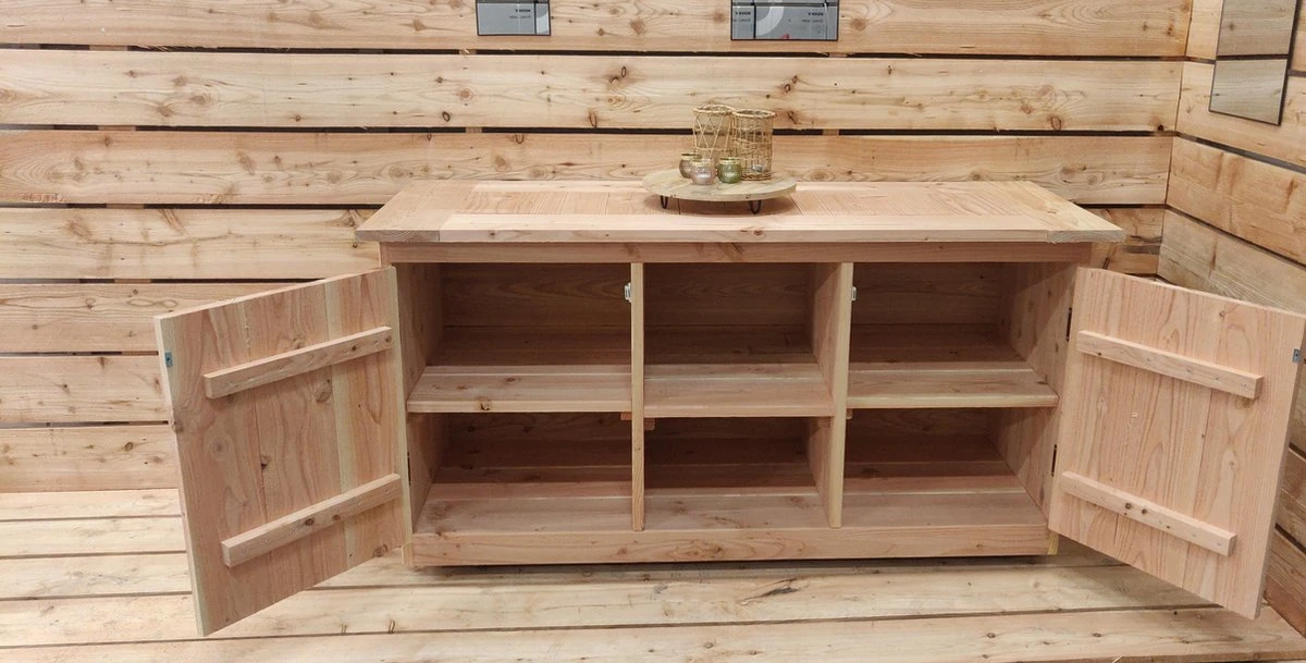 Buitenkeukendeal.nl - Buitenkeuken - Aberdeen - Buitenkeuken - Douglas - Hout - Geschaafd - Afbeelding 2