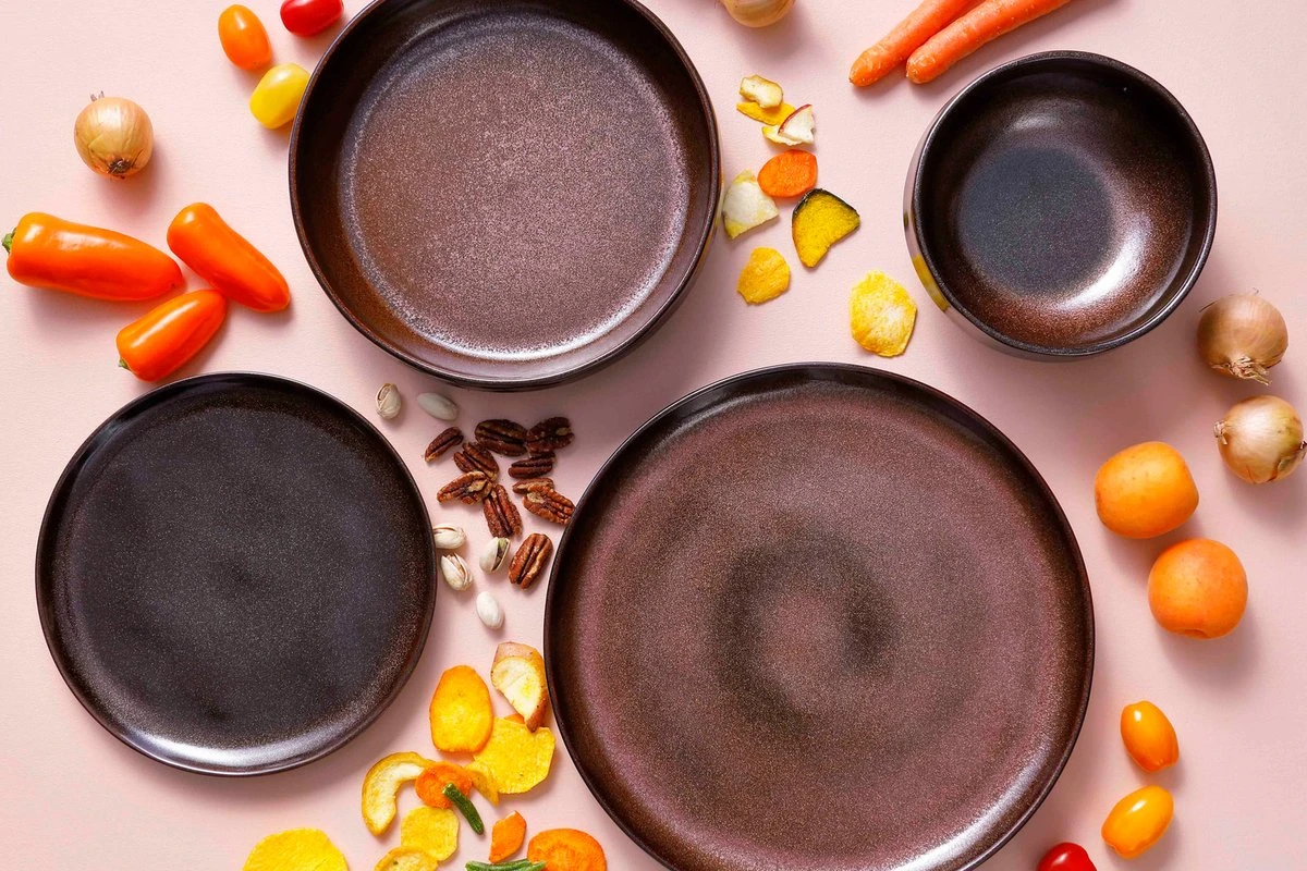 Palmer Serviesset Bama Copper Stoneware 6-persoons 24-delig Koper - Afbeelding 6