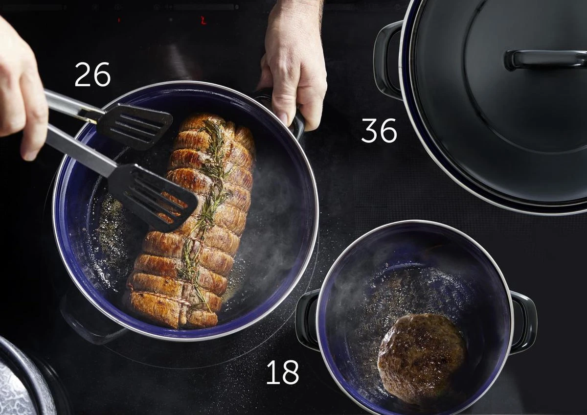 BK Fortalit Braadpan Ø 28 Cm / 4L - Emaille - Inductie - Afbeelding 3