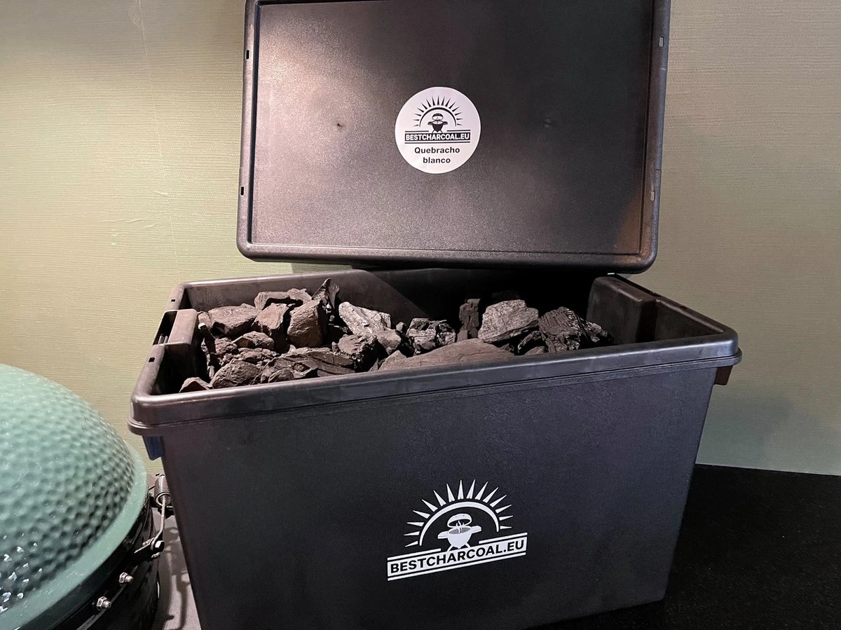Best Charcoal Houtskool Bewaarbox Bestcharcoal - Afbeelding 2