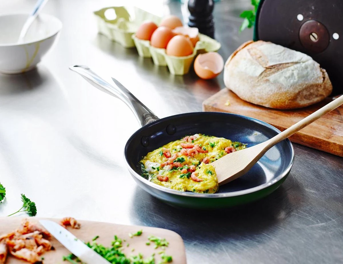 Dagelijkse Kost - Koekenpannenset 2-delig - ø20+28cm - Inductie - Anti-aanbak - PFAS-vrij - Afbeelding 7