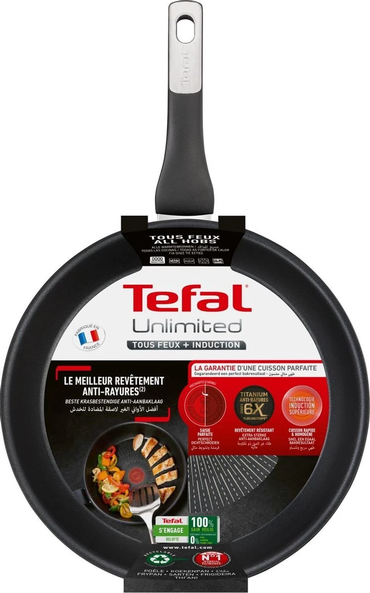 Tefal Unlimited Koekenpan - Ø 24 Cm - Afbeelding 7